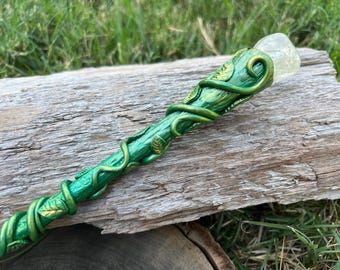 Vine Wand   -Fairy wand-Wizard Witch wand-Nature Wand