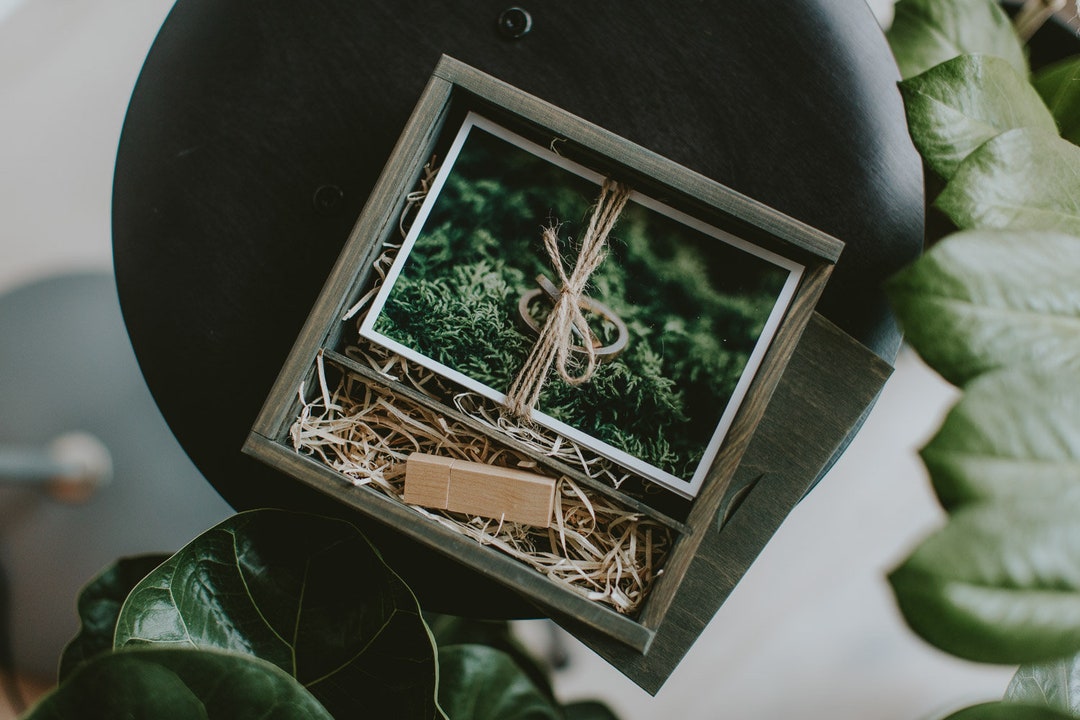 4x6プリント用木箱5個セット + USBフラッシュドライブ付き