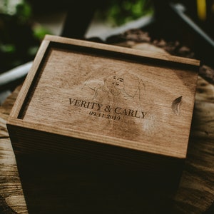 Scatola in legno per stampe 4x6 (10 x 15 cm), scatola di prova, scatola per foto di matrimonio, scatola dei ricordi, scatola per fotografie di matrimonio, scatola dei ricordi