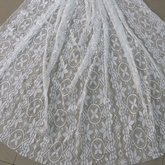 stretch lace dress fabric