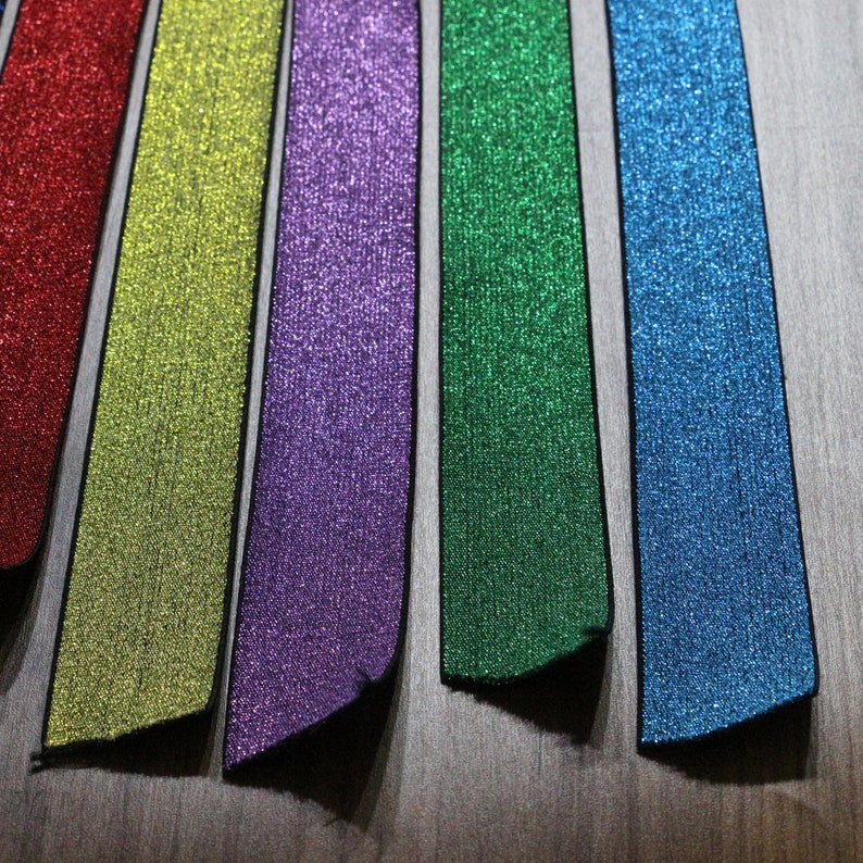 1.5 38mm wide glitter elastic belt elastic waist Etsy