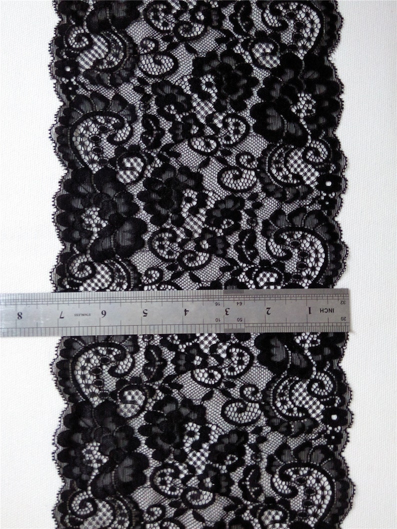long lace overlay