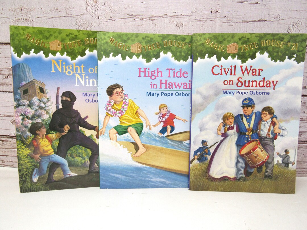 Magic Tree House Book Set 3 Paperback Books Included by Mary Etsy