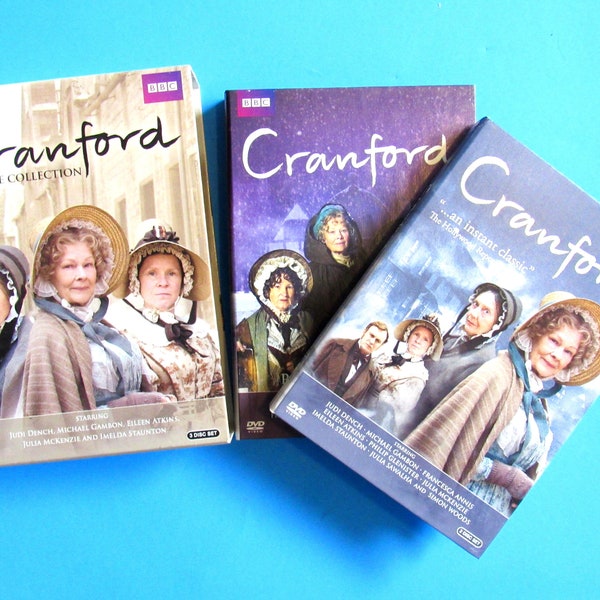 Cranford BBC DVD Collection, 3 Disc Set Judi Dench, Eileen Atkins- Watch the Whole Series!