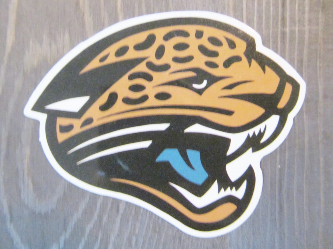 Jacksonville Jaguars Sticker NFL For Hydroflask Laptop Etsy