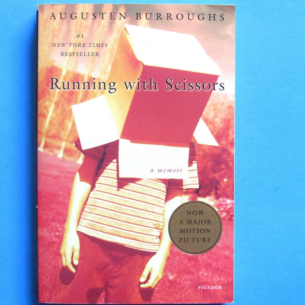 Augusten Burroughs "Running with Scissors" Paperback Book, New York Times Bestselling Memoir