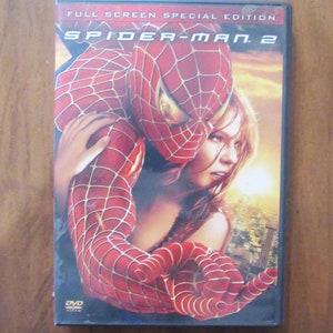 Spider Man 2 Dvd Movie Full Screen Special Edition Or Etsy