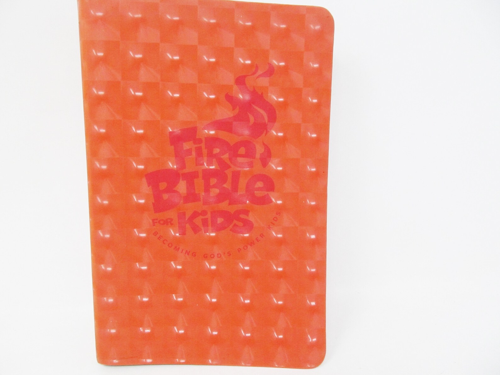 Bible For Kids Orange Leather Free Shipping Etsy