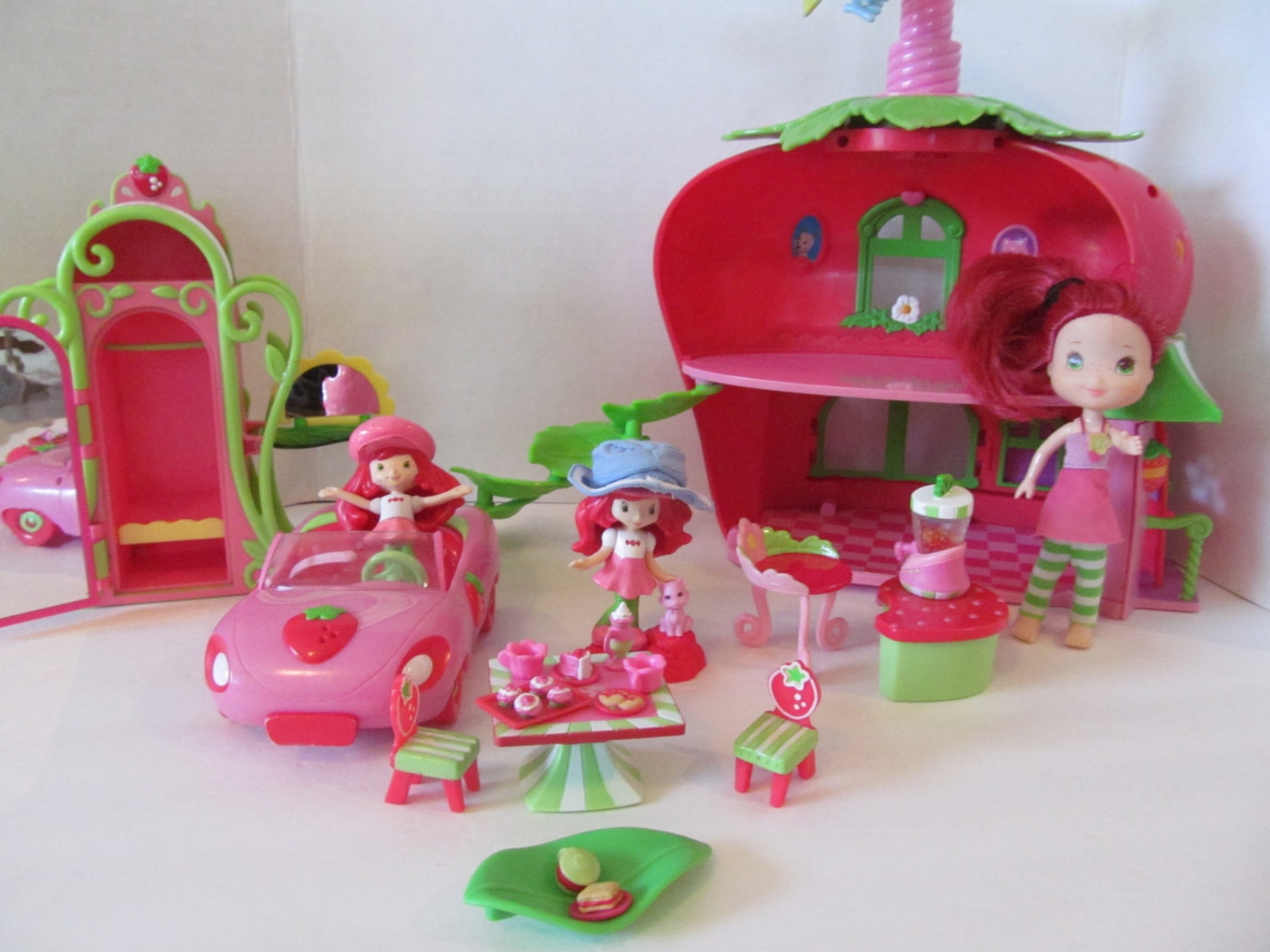 STRAWBERRY SHORTCAKE Toys Dolls and House 20 Pieces Etsy