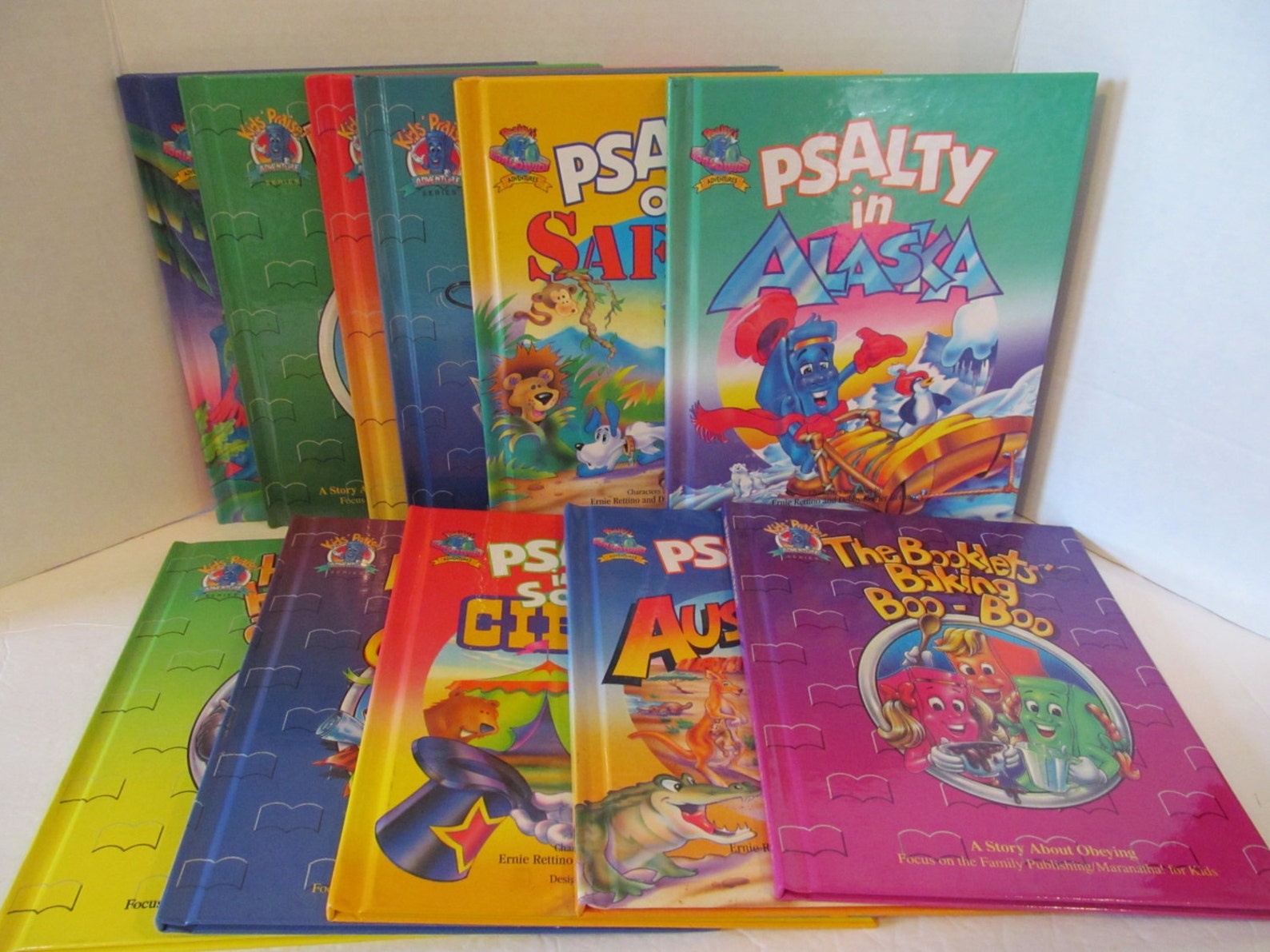 Psalty Kids Praise Adventure Series set of 11 Focus On The Etsy
