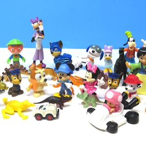 27 Toys Included Cartoon Characters, Animals