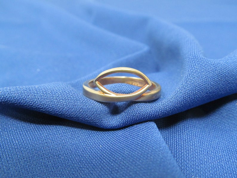 Cool Vintage Jewelry For Women Gold Rings Size 9 Stylish Rings Simple 14KT GP Rings