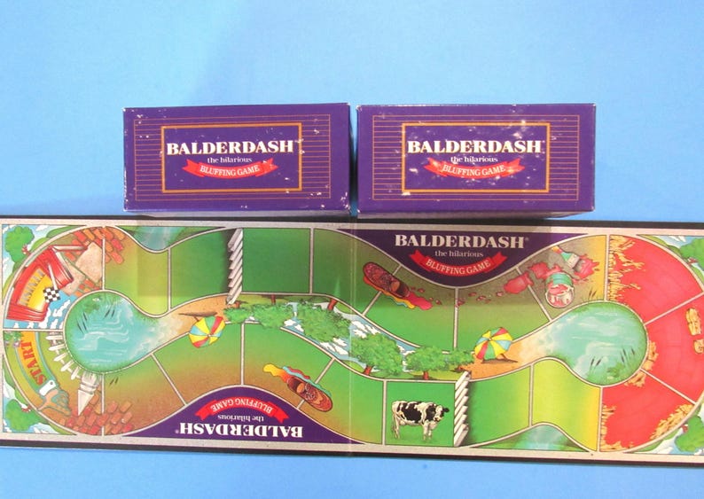 Balderdash Game Set, Board Game Replacement Parts: One 1984 Balderdash ...