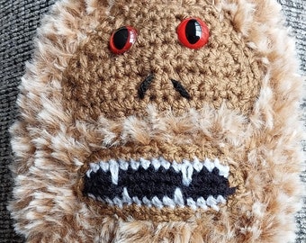 Hand Knit fuzzy sasquatch bigfoot Golf Club Cover