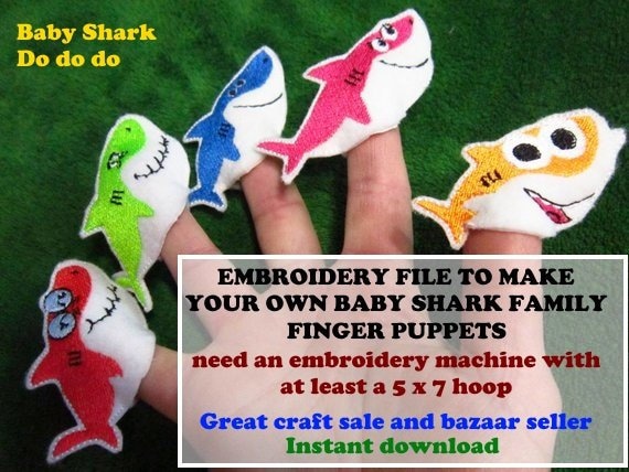 Baby Shark Puppet