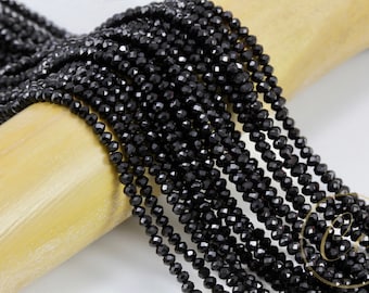 Czech MC Rondell Bead 3mm Crystal Aurum2X Gold Fully Coated Bicone, Diamond Shape 36 pieces