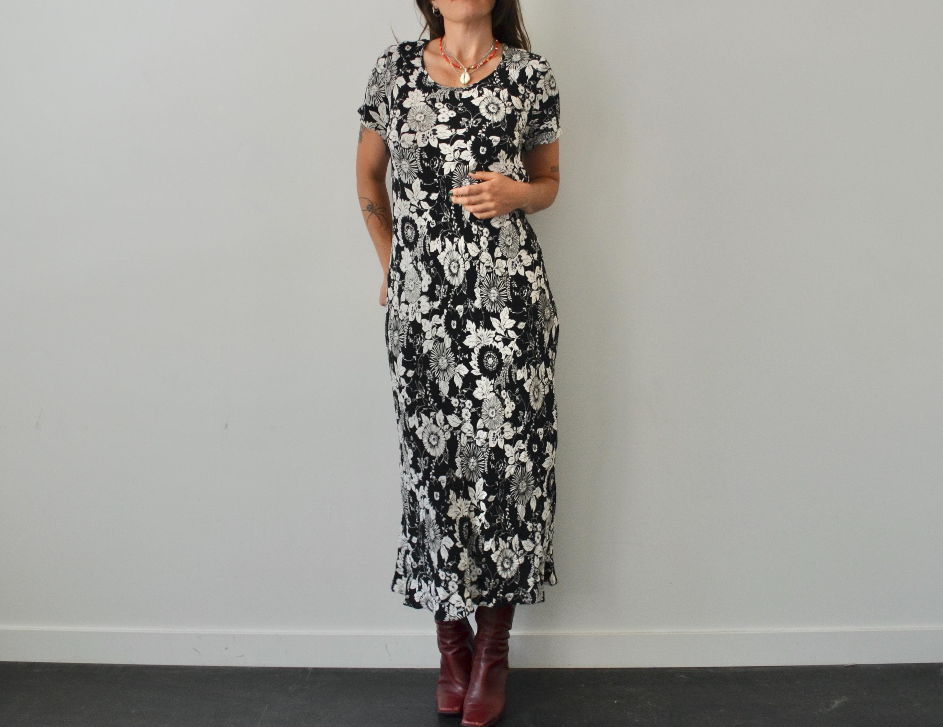 Robe Escada Sport En Maille Tricotée - Taille 38 EU - Couleur Gris Clair-brun - Occasion Très Bon état
