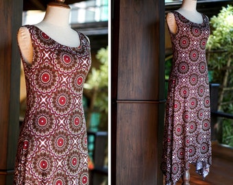 Boho vestido largo, boho boho vestido, vestido de mujer, vestido gitano, maxi vestido, vestido hippie, vestido tribal, vestido abstracto