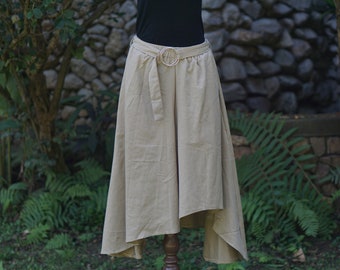 Falda pantalones boho, pantalones harem light beige, pantalones elegantes, pantalones boho, pantalones boho, pantalones festival, pantalones gitanos, pantalones hippies