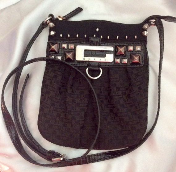 guess murray double handle satchel