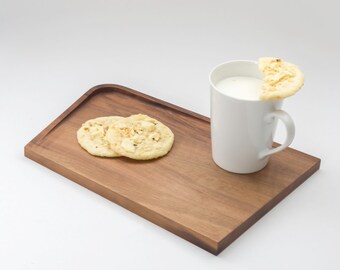 Gourmet gift - Serving Tray / Cutting Board - Handmade from Finest European Walnut