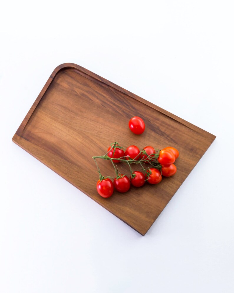 Cutting Board Serving Tray High Quality European Wallnut Etsy