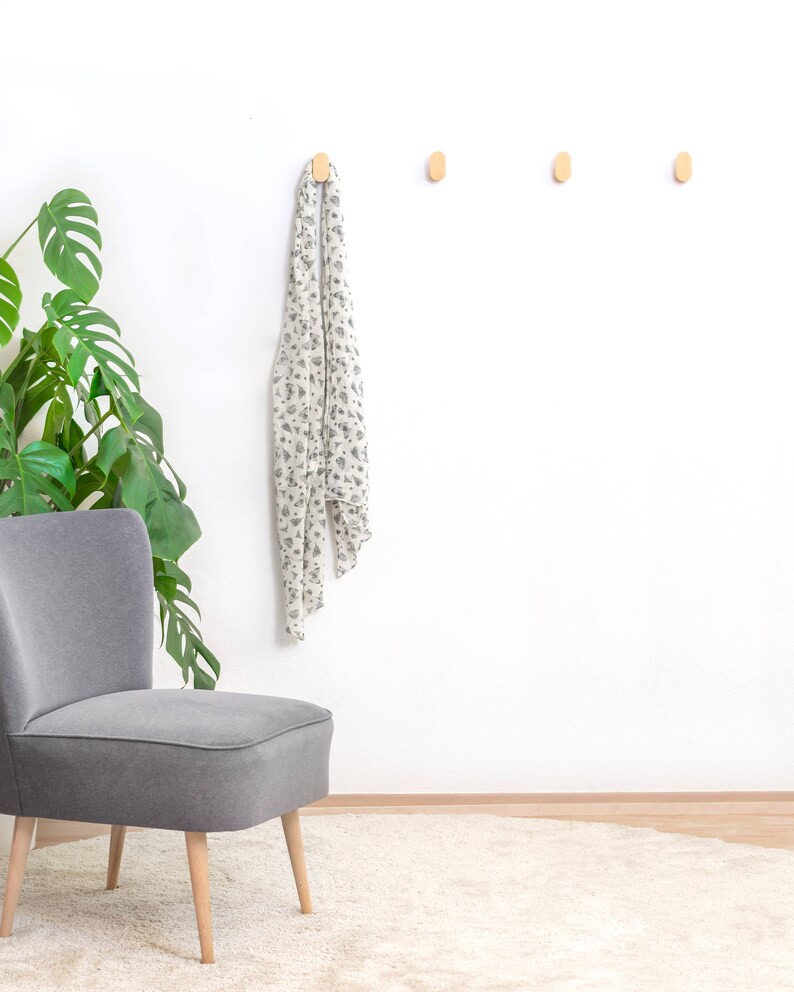 Wall Hooks Elegant Hooks for Modernists Made From Solid Etsy Australia