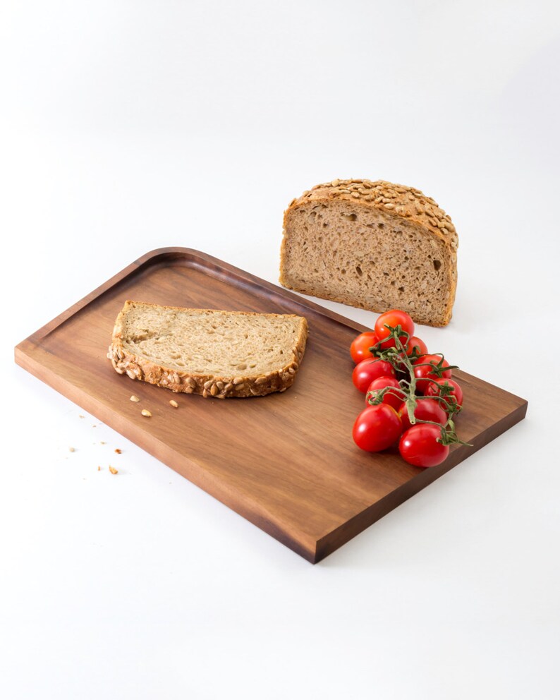 Cutting Board Serving Tray High Quality European Wallnut Etsy