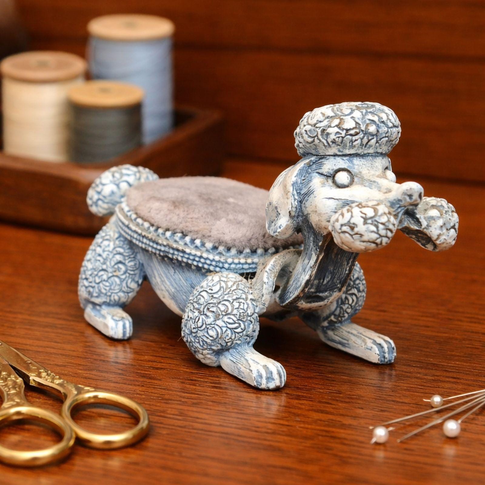 Vintage Dog Pin Cushion - Etsy