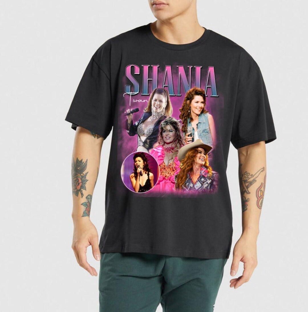 Retro Shania Twain Shirt Shania Twain Vintage Shirt Shania Etsy