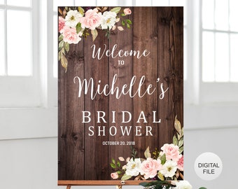 Rustic Bridal Shower Decorations Etsy