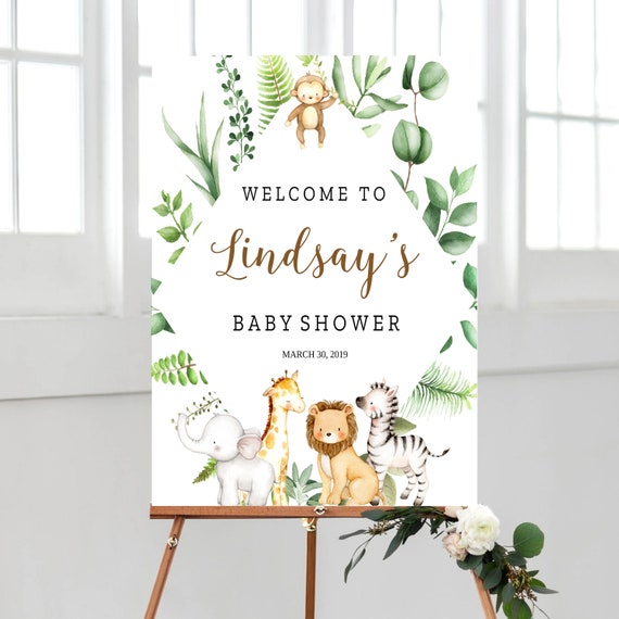 Etsy safari baby deals shower