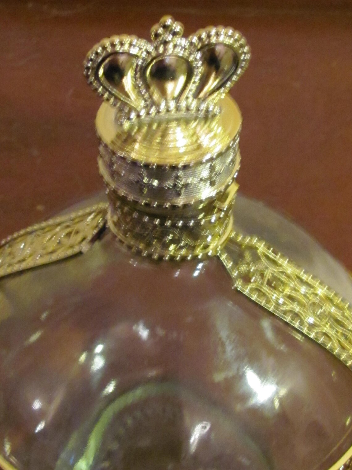 Vintage Chambord Liqueur Royale Deluxe Glass Bottle Decanter Etsy