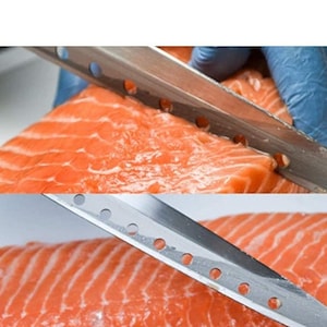 Non Stick Yanagiba Sashimi Knife, Japanese High Carbon Stainless Steel Sushi Chef Knife 200mm, Rust Resist Steel Blade For Cutting Sashimi