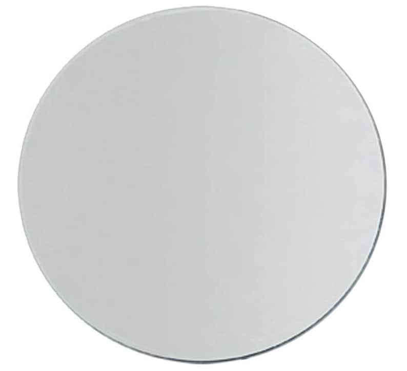 10 Inch Diameter Round Glass Table Mirror For Home Or Wedding Image 0