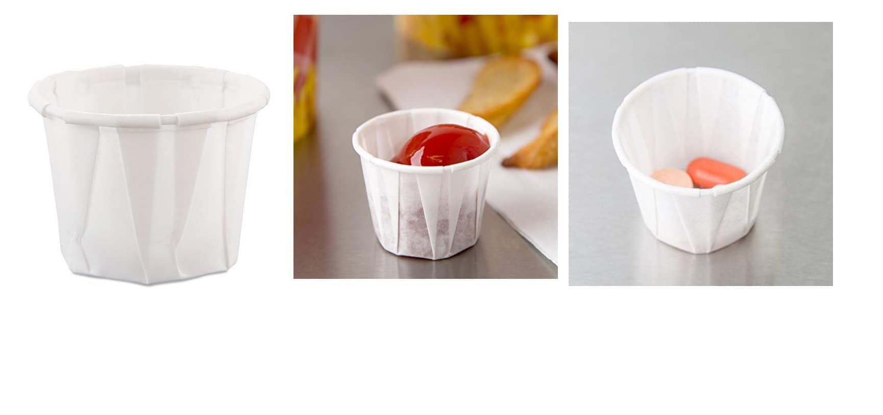 Paper clearance sauce cups