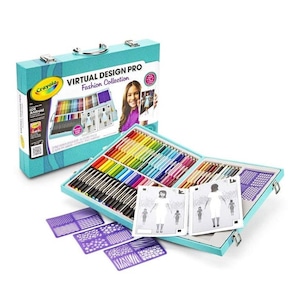 Virtual Pro Fashion Design Set With Case, Bring Fashion Designs To Life virtually Like Professional Designer, Kid&#39;s Beginner Fashion Design
