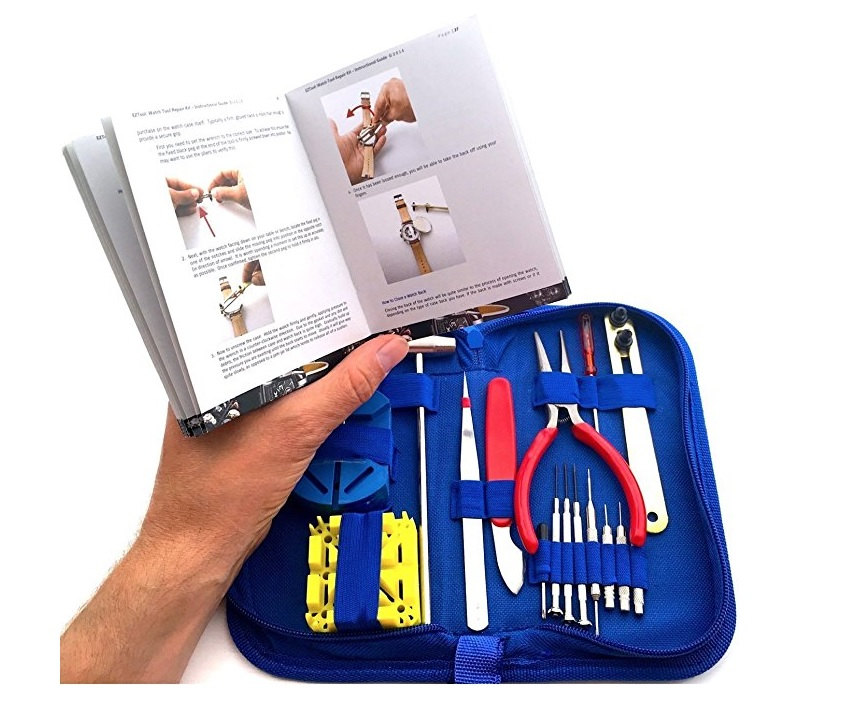 Watch Repair Tool Kit With 41 Page Illustrated Service Manual Etsy