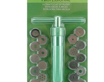 Extrudeuse d'argile professionnelle vintage NOT Makins, outil pour créer différents embellissements pour des projets d'artisanat en argile, pour l'artisanat