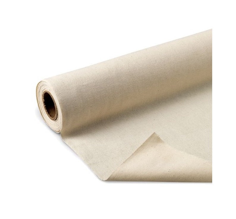 Unprimed Cotton Canvas Roll 6 Yds X 62 Canvas Roll for Etsy