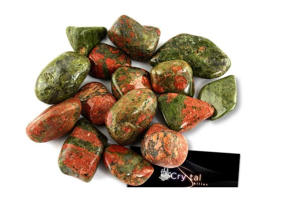 Reiki 1" Large- Crystal Healing Wicca 2 lbs Wholesale Tumbled Picture Jasper