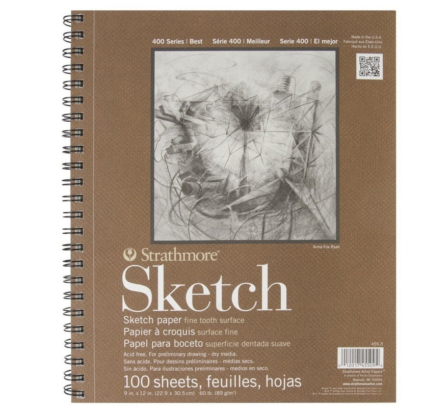 Sketch Pads 9 in by 12 In 100 Sheets for Art Drawing or Etsy
