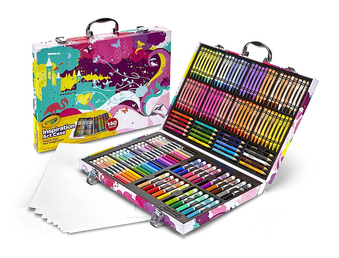 Crayola Inspiration Art Case, Multicolor,140 Piece Assortment