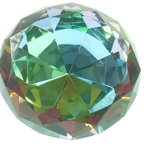 4 Pietre Diamante Sintetico 40mm - Cristalli Decorativi Per Matrimoni, Eventi E Centrotavola - Foto 6