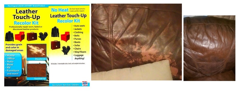 Liquid Leather Touch Up Recolor Kit Includes 7 Mixable Colors Etsy