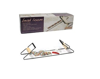 Bead Loom Kit for Beginners- Includes Weave, Necklaces, Bracelets and More, Makes Weaving Bead Easy With Illustrated Instruction And Pattern