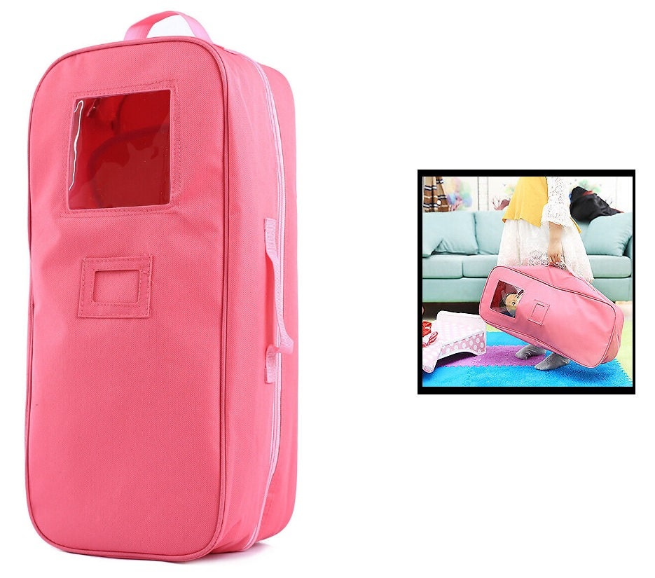 Doll Travel Suitcase Carry on Luggage, Ticket, Passport and 12 Accesso –  The New York Doll Collection