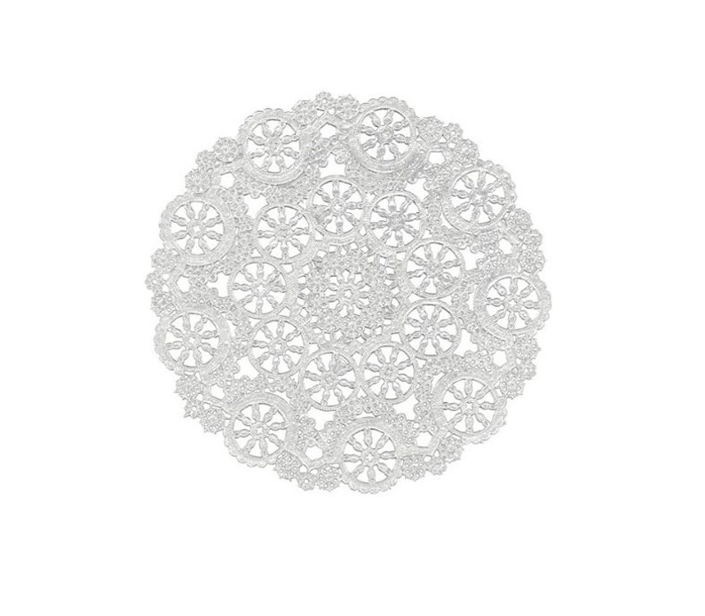 Royal Medallion Lace Round Paper Doilies 8 Inch 20 Count Etsy UK