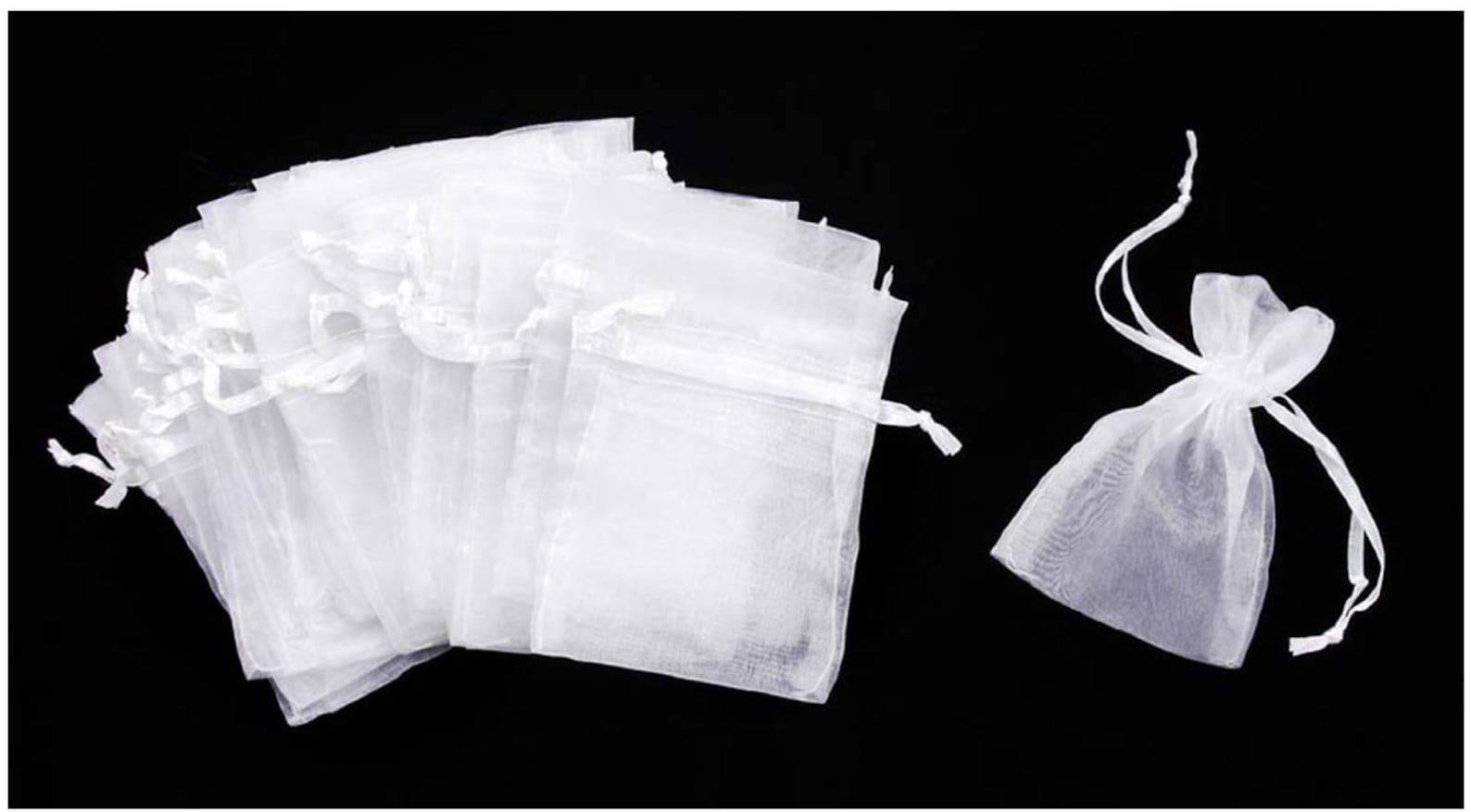 Wedding Rice Organza Bags 36 Count 3 Inch by 4 Inch Fill Etsy