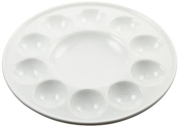 Porcelain paint palette deals